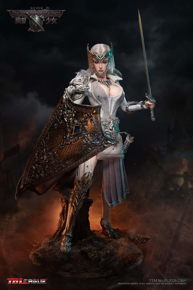 The Girl Under Wolf's Ward Action Figure 1/6 Alina (Silver) 30 cm [6]