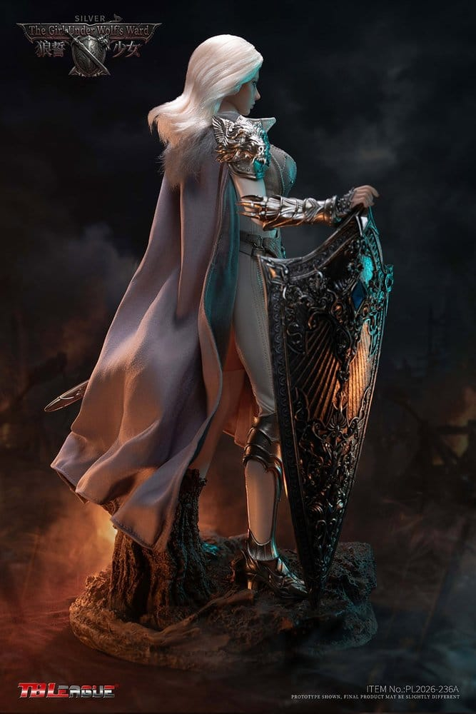 The Girl Under Wolf's Ward Action Figure 1/6 Alina (Silver) 30 cm [8]