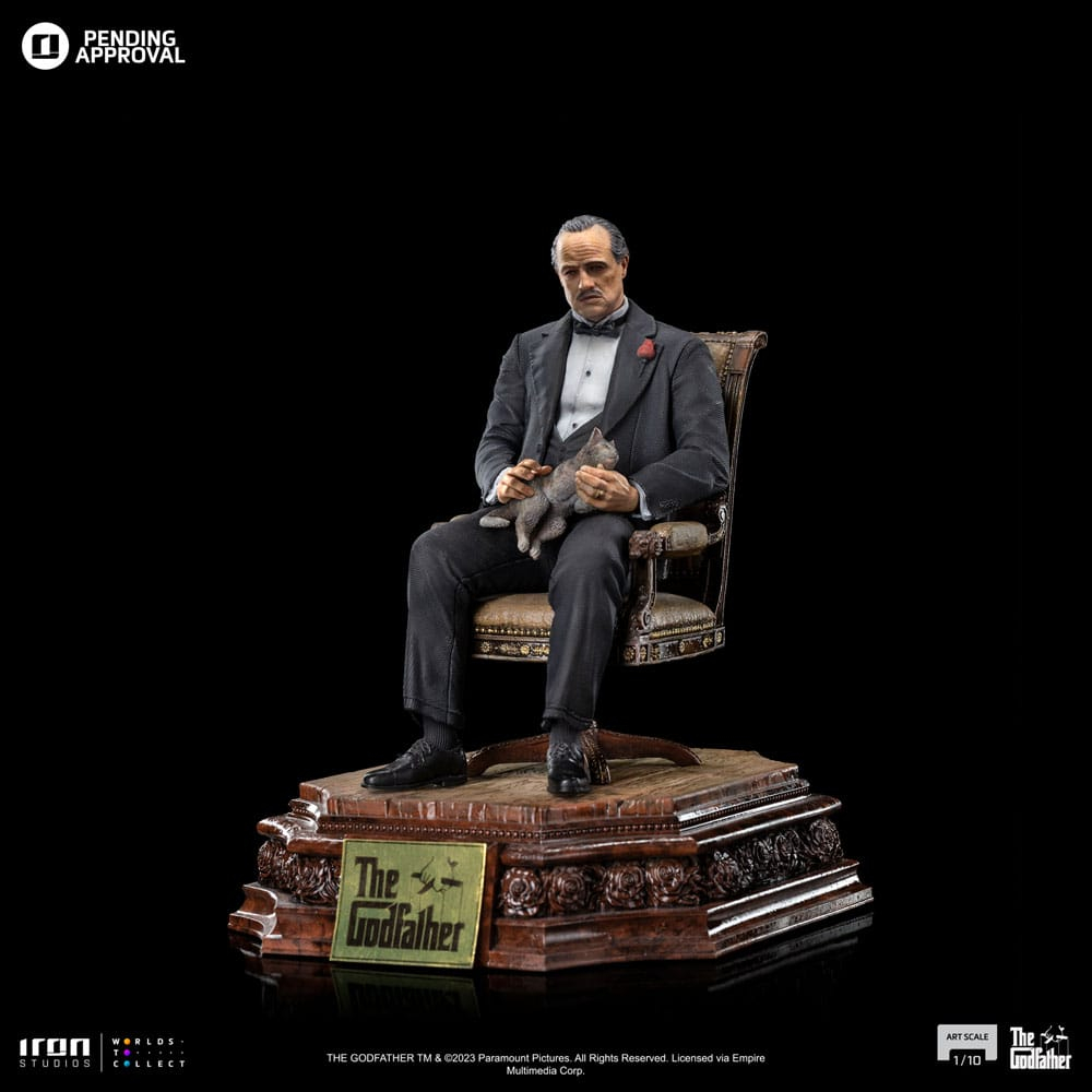 The Godfather Scale Statue 1/10 Don Vito Corelione 19 cm [2]