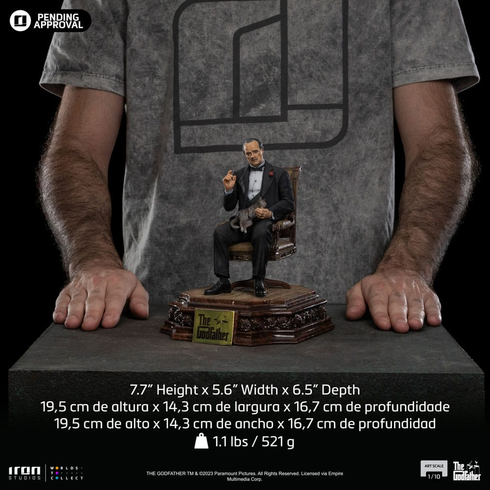 The Godfather Scale Statue 1/10 Don Vito Corelione 19 cm [9]