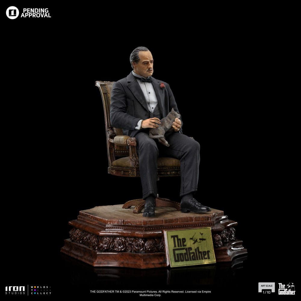 The Godfather Scale Statue 1/10 Don Vito Corelione 19 cm [7]