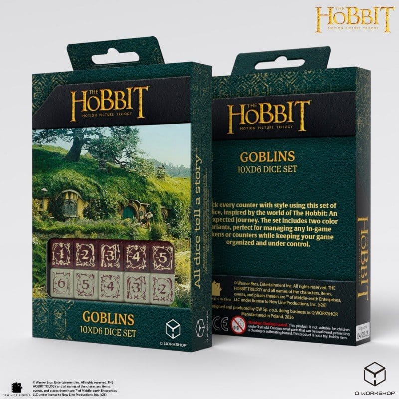 The Hobbit: 10 D6 Dice Set Goblins [4]