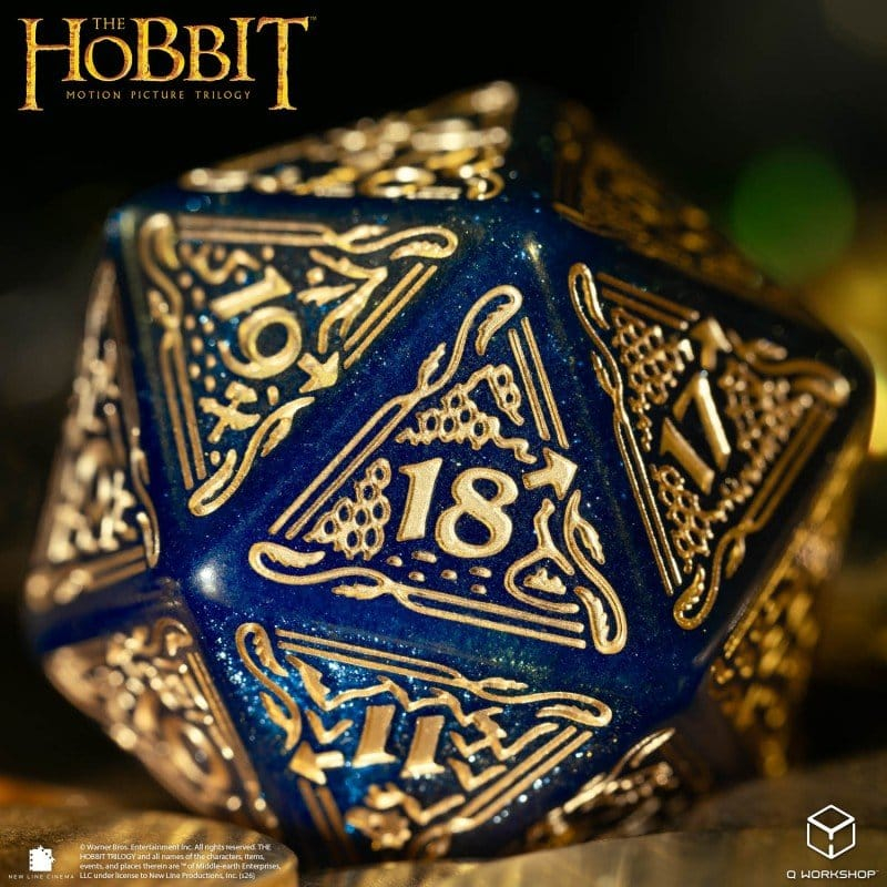 The Hobbit Spindown Jumbo Die Aether TCG D20 [2]