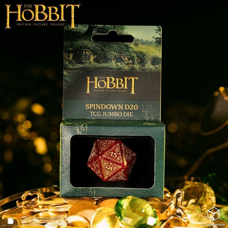 The Hobbit Spindown Jumbo Die Ember TCG D20 [2]