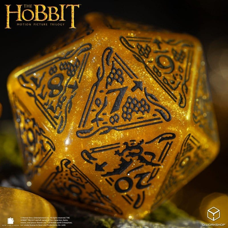 The Hobbit Spindown Jumbo Die Solaris TCG D20 [2]