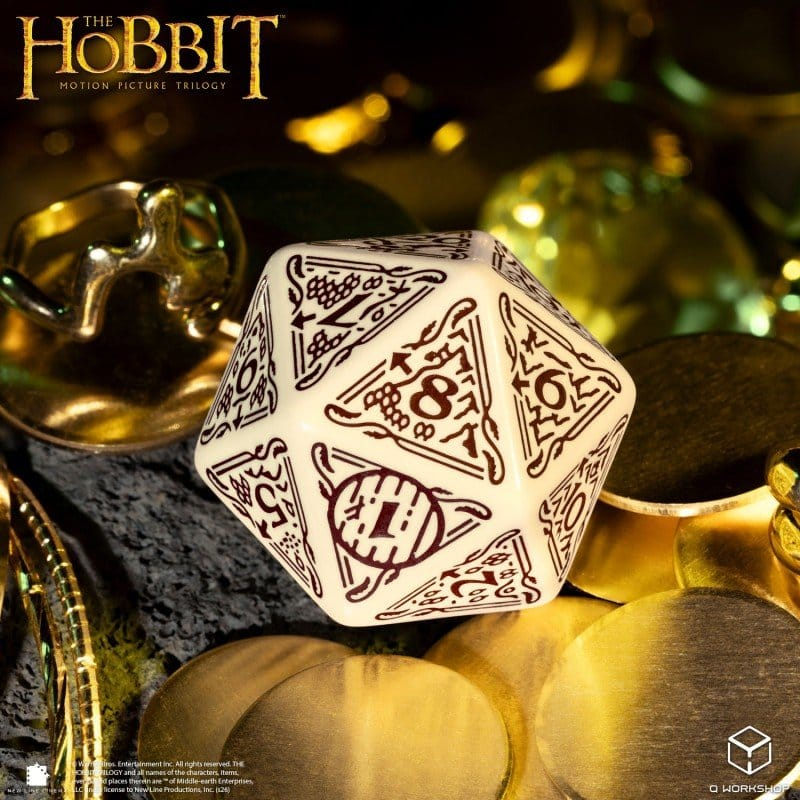The Hobbit Spindown Jumbo Die Terra TCG D20 [4]