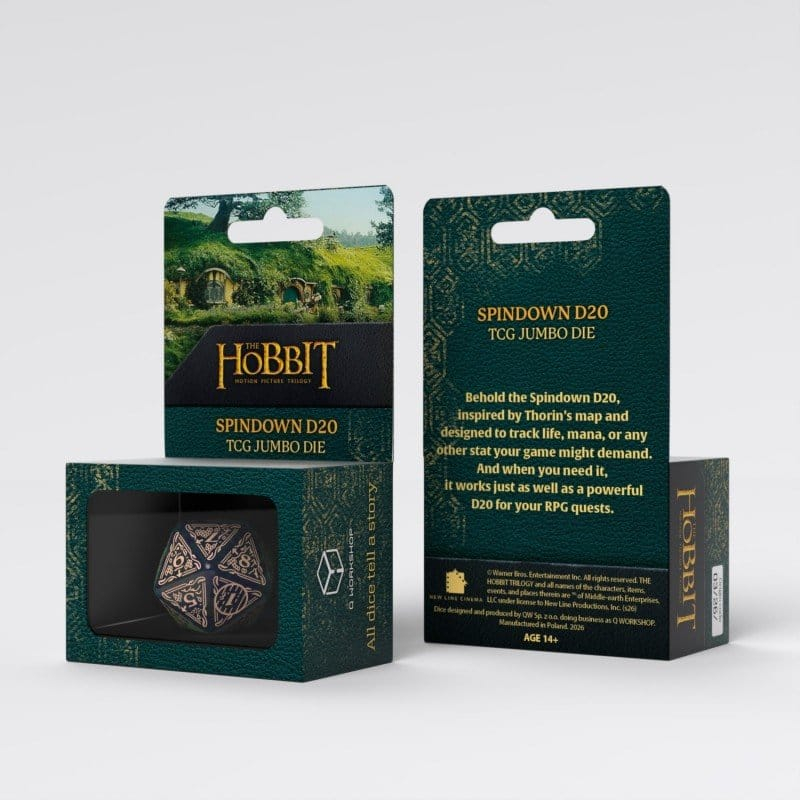 The Hobbit Spindown Jumbo Die Tideborn TCG D20 [4]