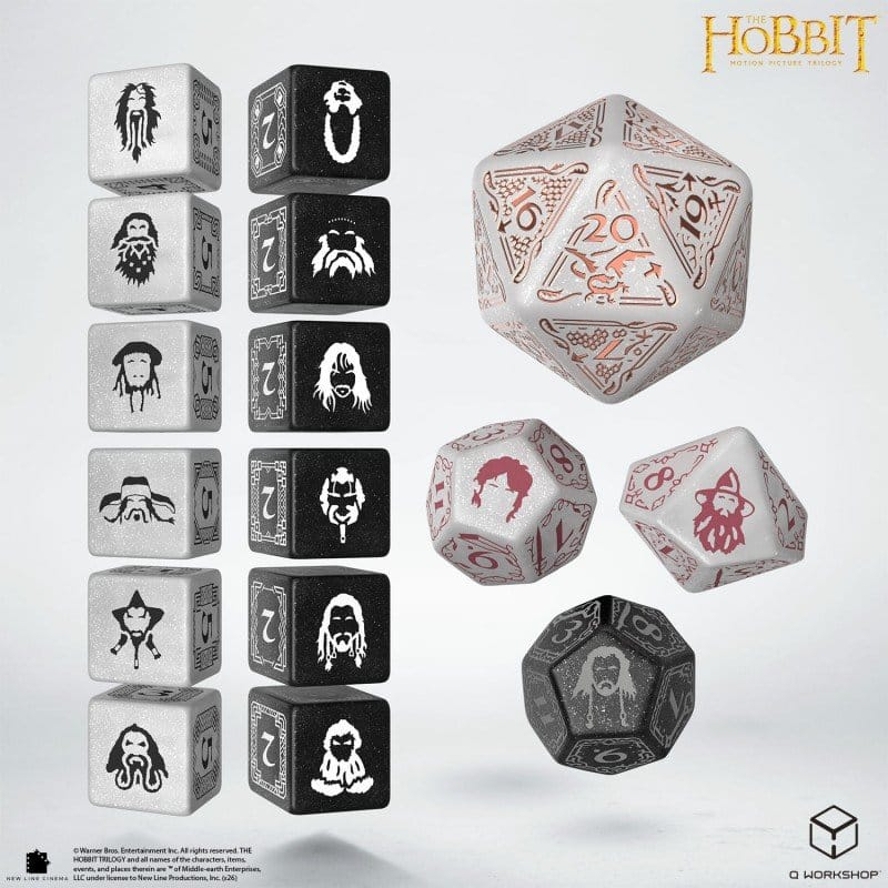 The Hobbit TCG Dice Set of 16 Radiant Dawn [4]