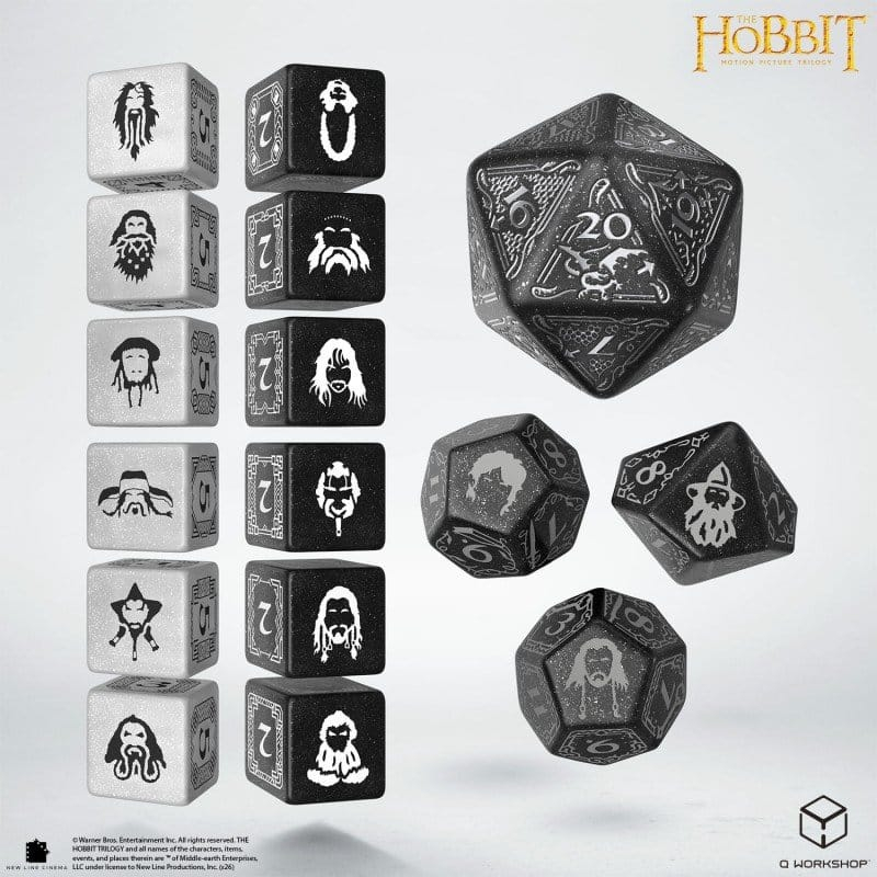 The Hobbit TCG Dice Set of 16 Umbral Hollow [6]