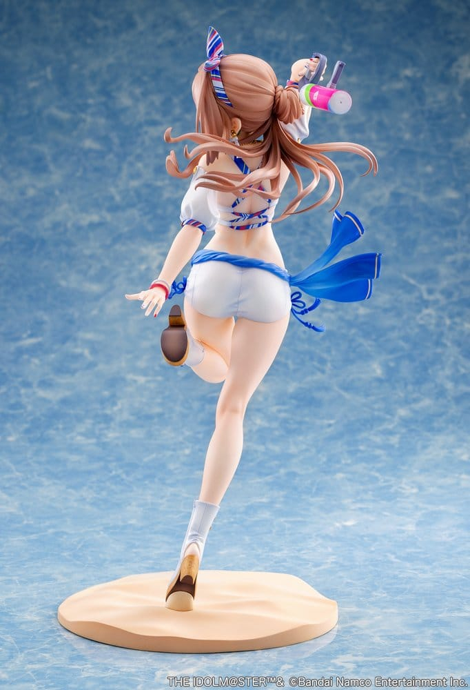 The Idolmaster Gakuen PVC Figure 1/7 Himesaki Rinami Kimi to Semi Blue Ver. 27 cm [6]