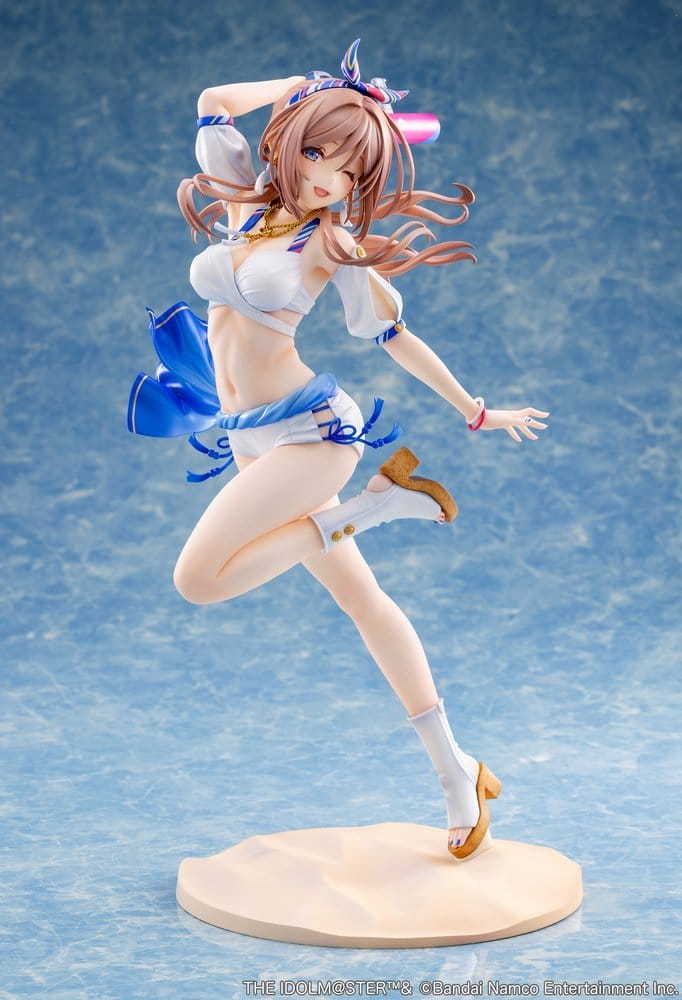 The Idolmaster Gakuen PVC Figure 1/7 Himesaki Rinami Kimi to Semi Blue Ver. 27 cm [4]
