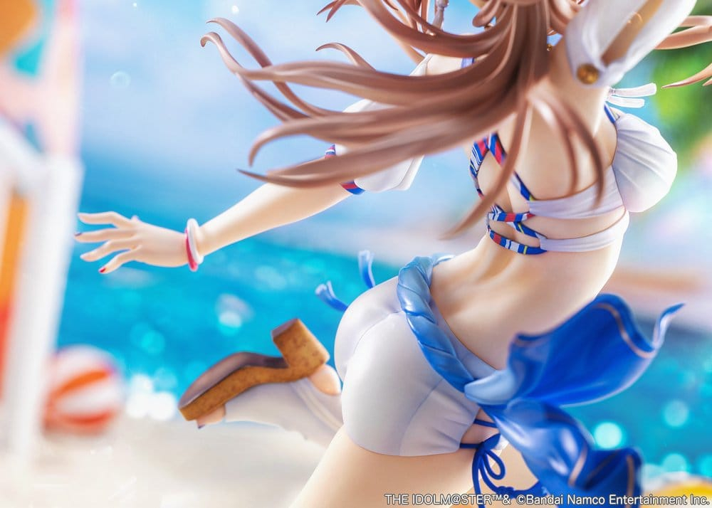 The Idolmaster Gakuen PVC Figure 1/7 Himesaki Rinami Kimi to Semi Blue Ver. 27 cm [18]