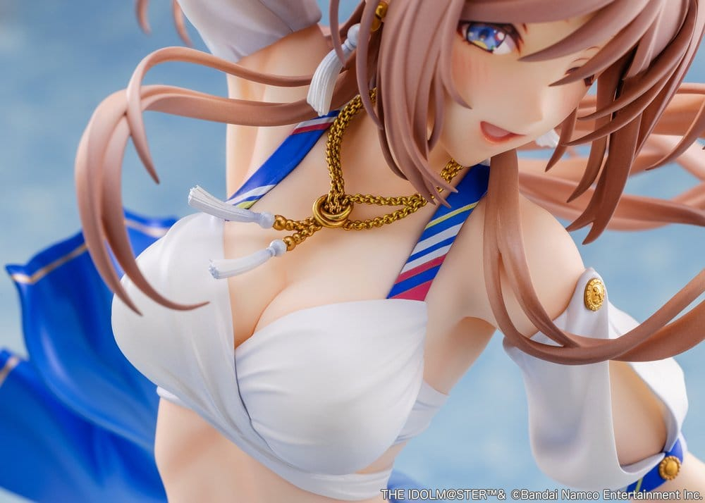 The Idolmaster Gakuen PVC Figure 1/7 Himesaki Rinami Kimi to Semi Blue Ver. 27 cm [11]
