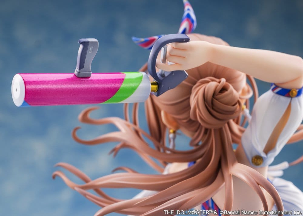 The Idolmaster Gakuen PVC Figure 1/7 Himesaki Rinami Kimi to Semi Blue Ver. With Bonus 27 cm [13]