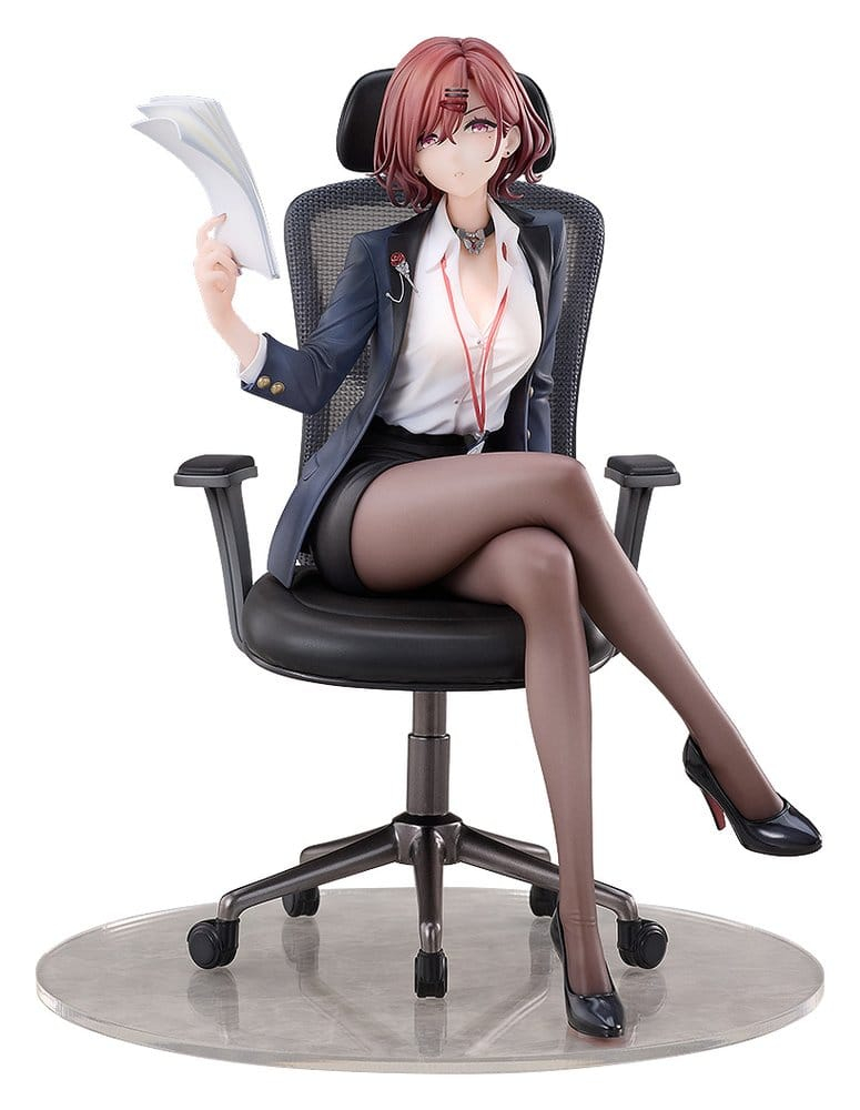 The Idolmaster Shiny Colors x Mahjong Soul PVC Figure 1/7 Madoka Higuchi Effortless Work Ver. 21 cm [10]
