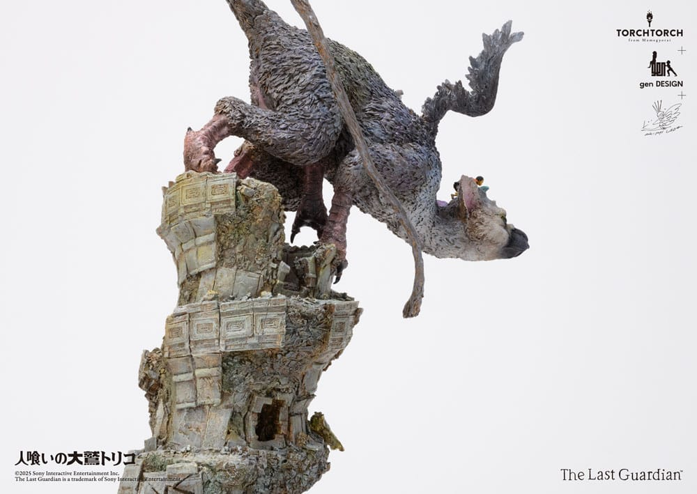 The Last Guardian Art Statue Trico by Akishi Ueda 50 cm [22]