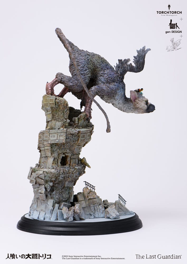 The Last Guardian Art Statue Trico by Akishi Ueda 50 cm [8]