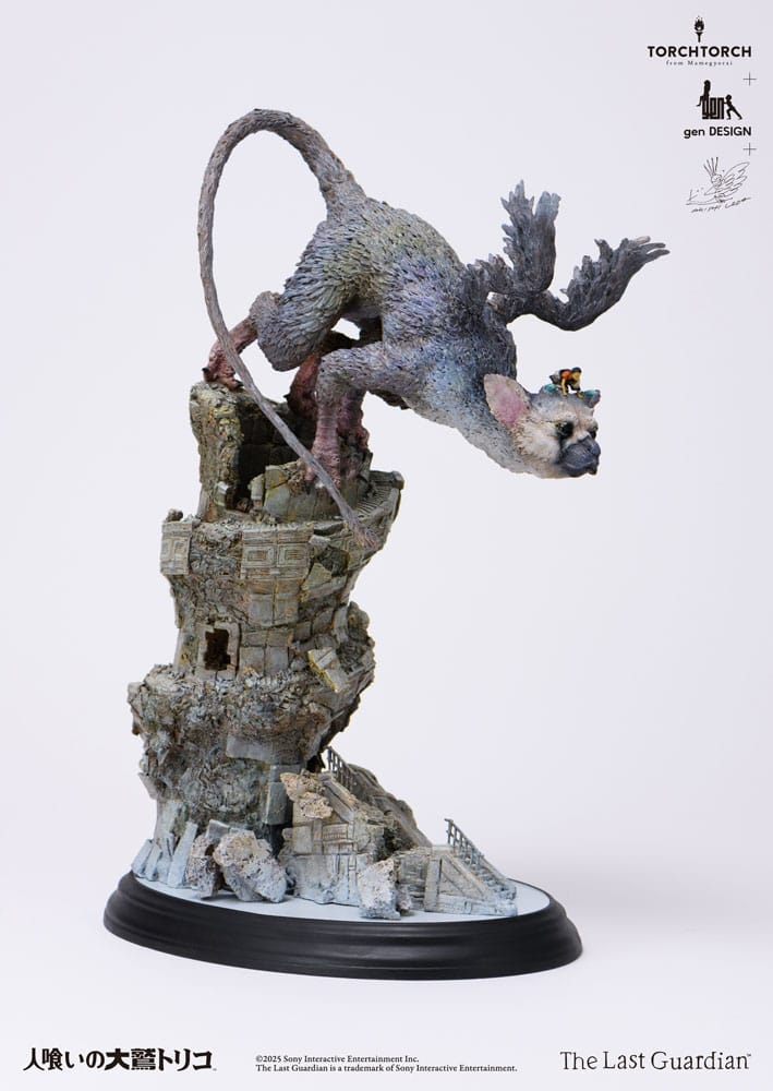 The Last Guardian Art Statue Trico by Akishi Ueda 50 cm [9]