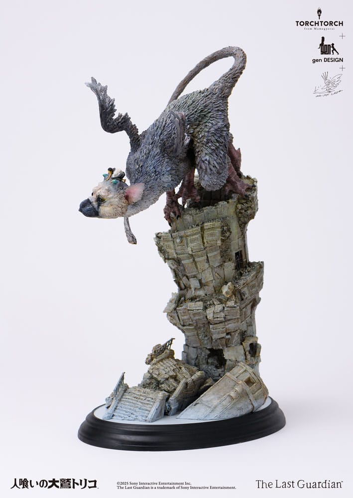 The Last Guardian Art Statue Trico by Akishi Ueda 50 cm [14]