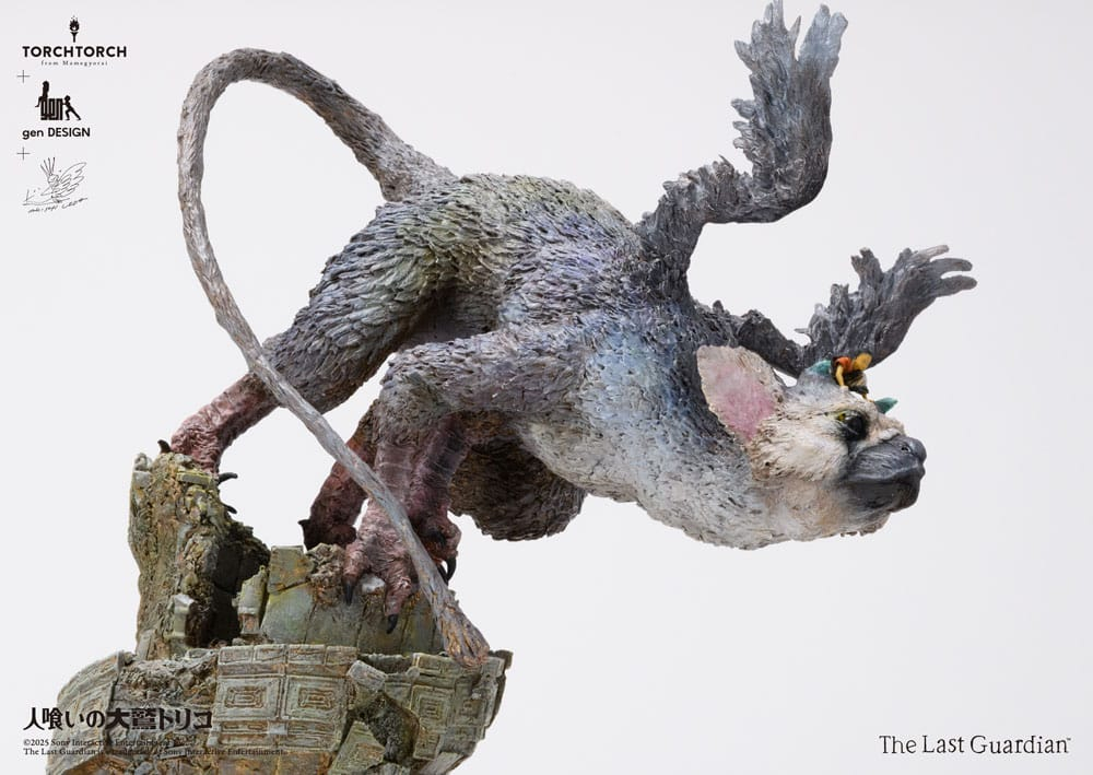 The Last Guardian Art Statue Trico by Akishi Ueda 50 cm [17]