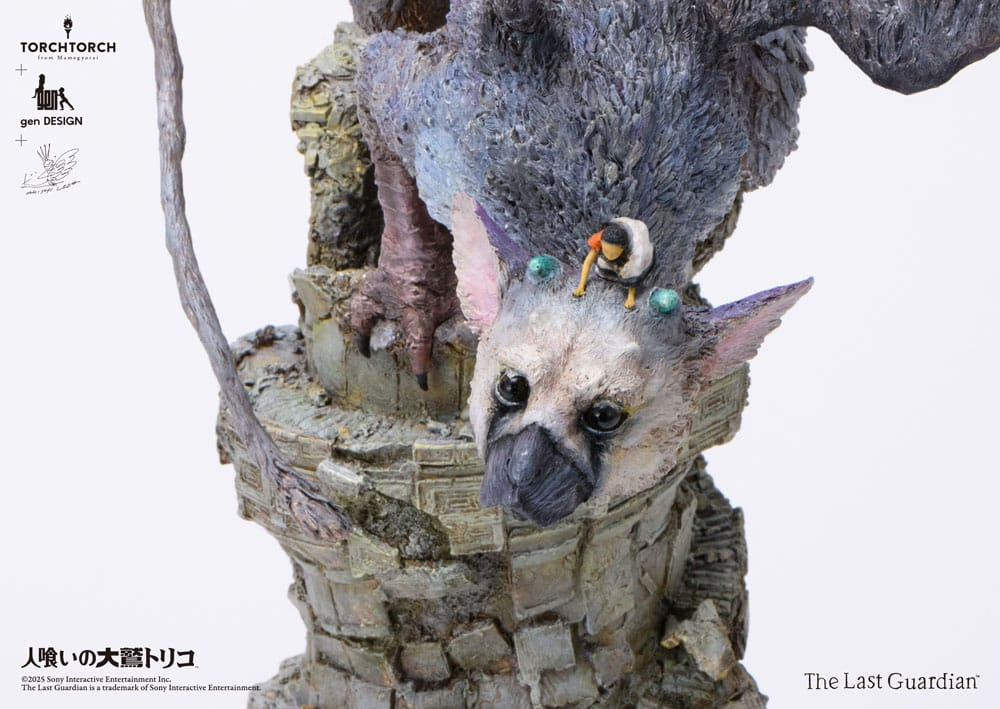 The Last Guardian Art Statue Trico by Akishi Ueda 50 cm [24]