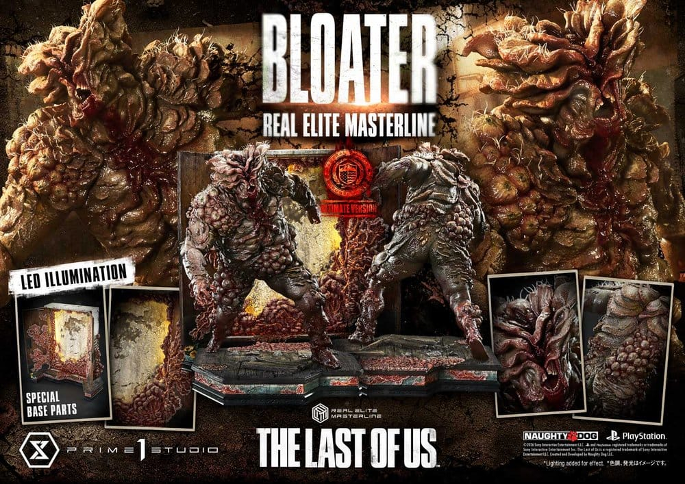 The Last of Us (Part I) Real Elite Masterline Statue 1/4 Bloater Ultimate Version 60 cm [22]