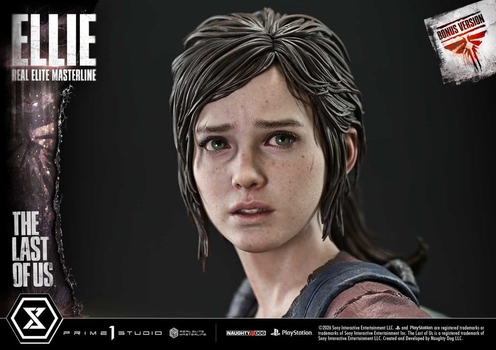 The Last of Us (Part I) Real Elite Masterline Statue 1/4 Ellie Bonus Version 46 cm [8]