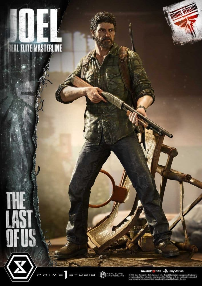 The Last of Us (Part I) Real Elite Masterline Statue 1/4 Joel Bonus Version 52 cm [2]