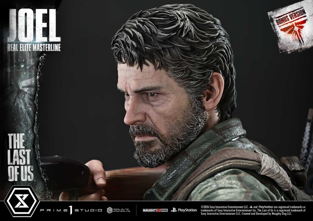 The Last of Us (Part I) Real Elite Masterline Statue 1/4 Joel Bonus Version 52 cm [9]