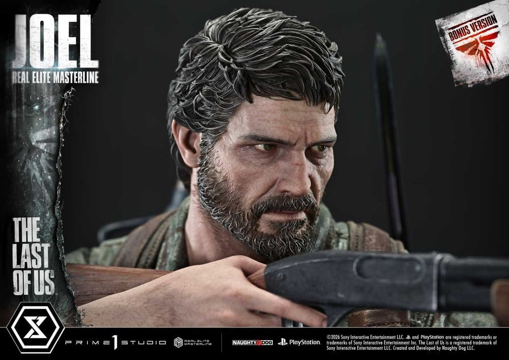 The Last of Us (Part I) Real Elite Masterline Statue 1/4 Joel Bonus Version 52 cm [7]