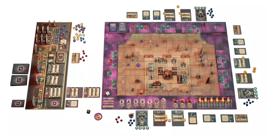 The Last Spell Board Game joc cooperativ tactic dark fantasy strategie [2]