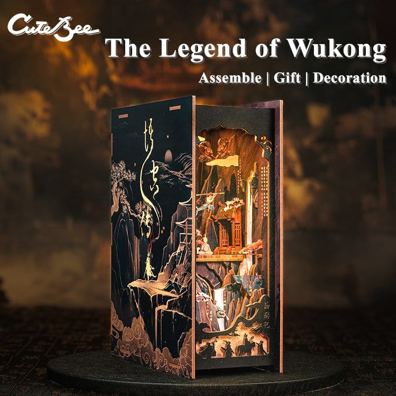 The Legend of Wukong - DIY Book Nook Kit cu LED [5]
