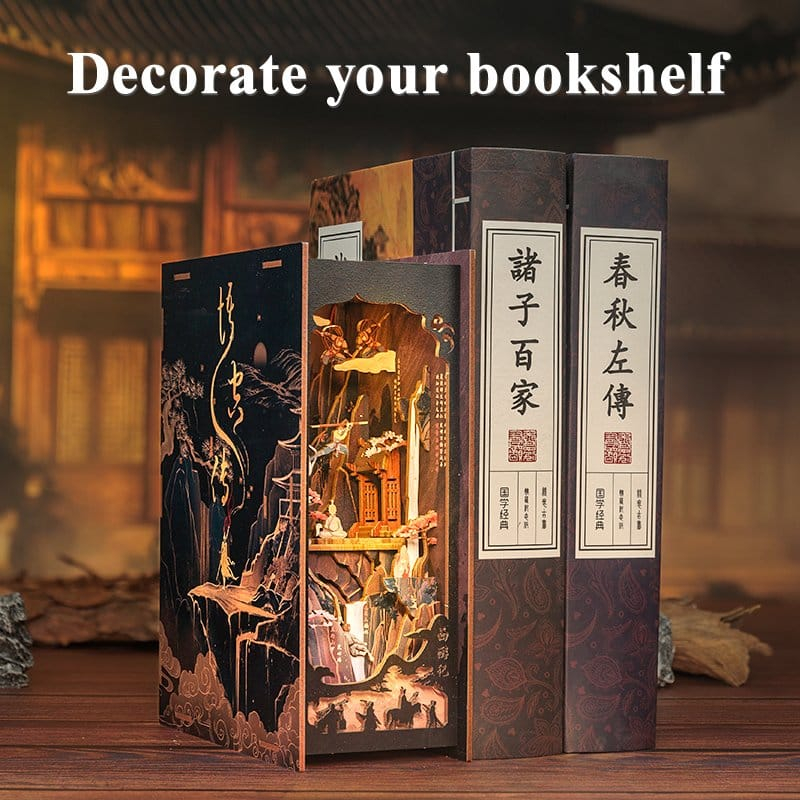 The Legend of Wukong - DIY Book Nook Kit cu LED [9]