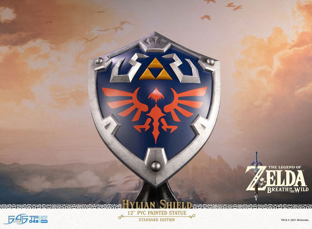 The Legend of Zelda Breath of the Wild PVC Statue Hylian Shield Standard Edition 29 cm [6]