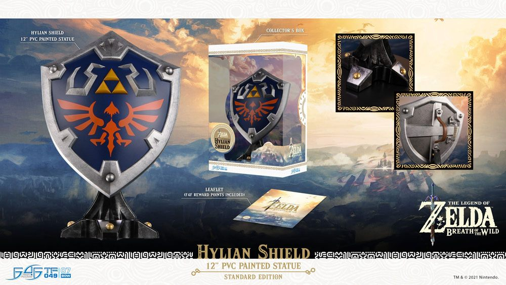 The Legend of Zelda Breath of the Wild PVC Statue Hylian Shield Standard Edition 29 cm [26]