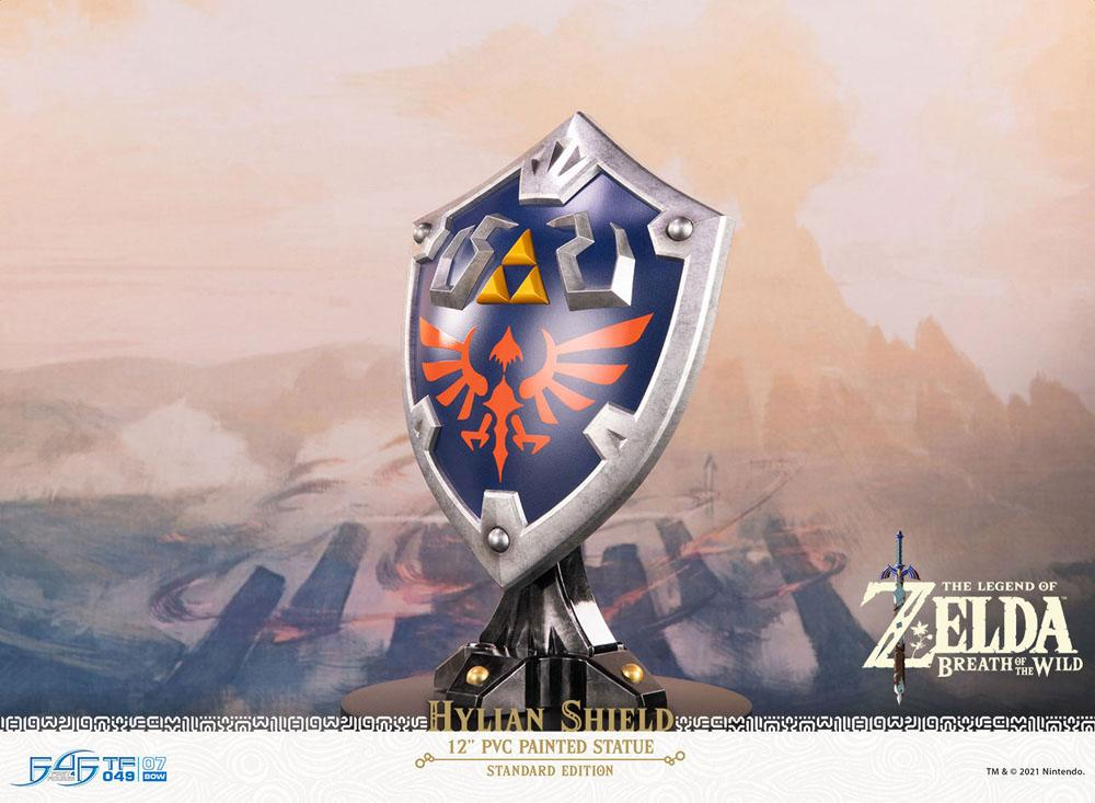 The Legend of Zelda Breath of the Wild PVC Statue Hylian Shield Standard Edition 29 cm [4]