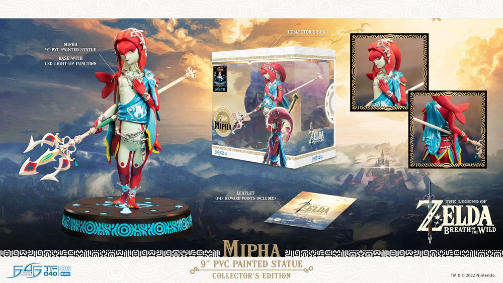 The Legend of Zelda Breath of the Wild PVC Statue Mipha Collector's Edition 22 cm [9]