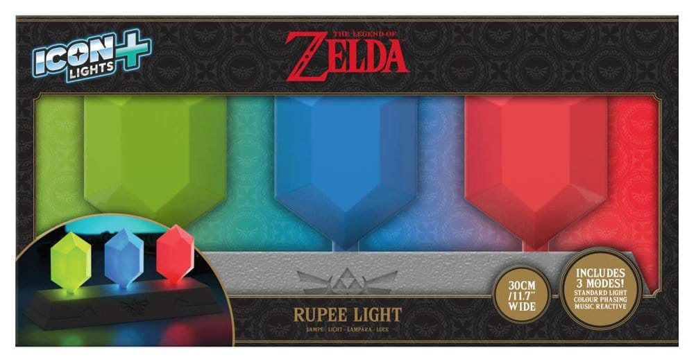 The Legend of Zelda Icon Light Plus Light Rupee 30 cm [2]