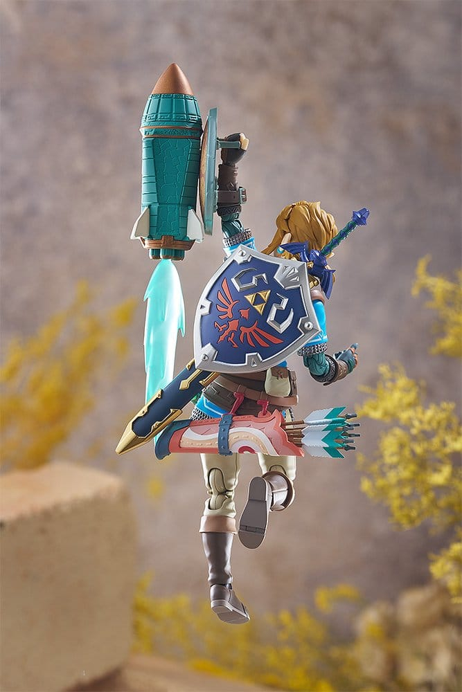 The Legend of Zelda Tears of the Kingdom Figma Action Figure Link Tears of the Kingdom Ver. DX Edition 15 cm [7]