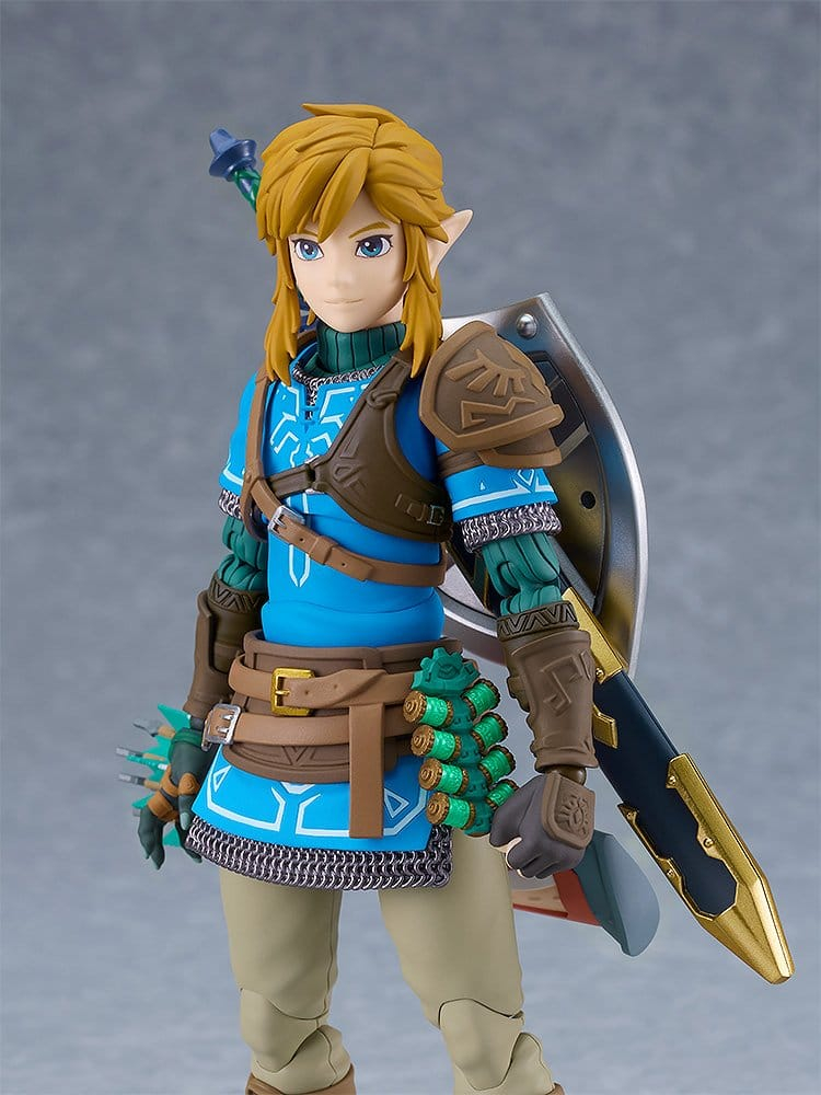 The Legend of Zelda Tears of the Kingdom Figma Action Figure Link Tears of the Kingdom Ver. DX Edition 15 cm [22]