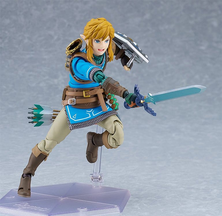 The Legend of Zelda Tears of the Kingdom Figma Action Figure Link Tears of the Kingdom Ver. DX Edition 15 cm [24]
