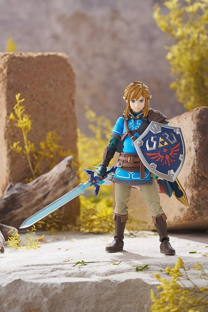 The Legend of Zelda Tears of the Kingdom Figma Action Figure Link Tears of the Kingdom Ver. DX Edition 15 cm [11]