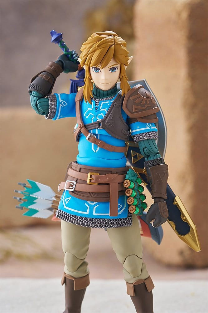 The Legend of Zelda Tears of the Kingdom Figma Action Figure Link Tears of the Kingdom Ver. DX Edition 15 cm [13]