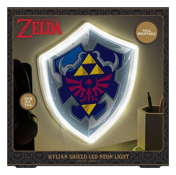 The Legend of Zelda Wall Lamp Hylian Shield 27 x 23 cm [2]