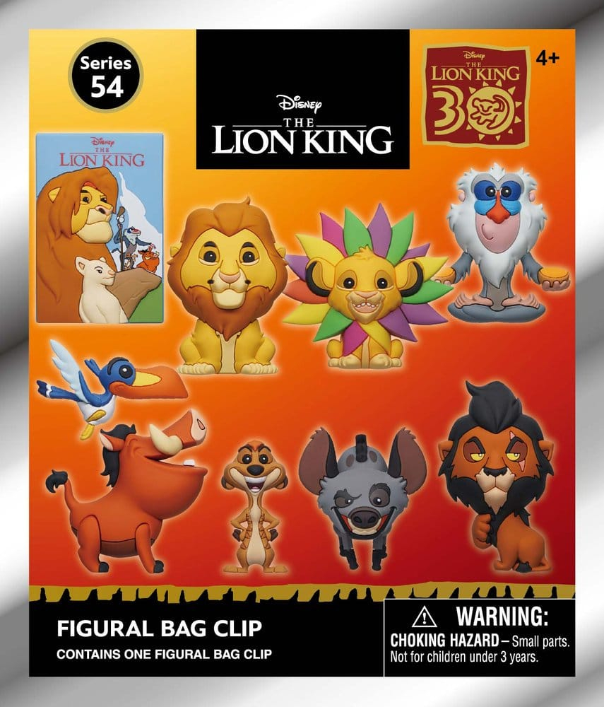 The Lion King 3D PVC Bag Clips Display (24) [2]