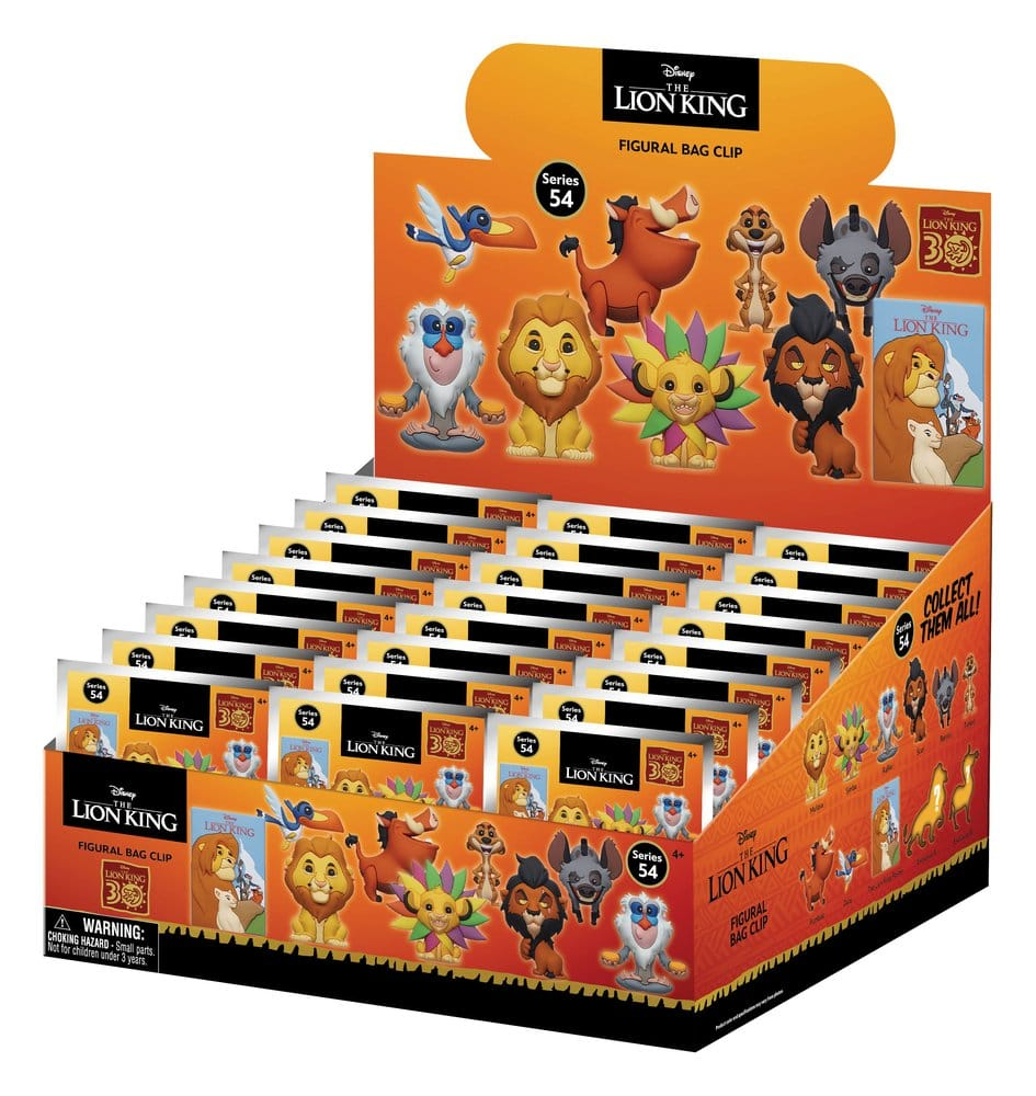 The Lion King 3D PVC Bag Clips Display (24) [3]
