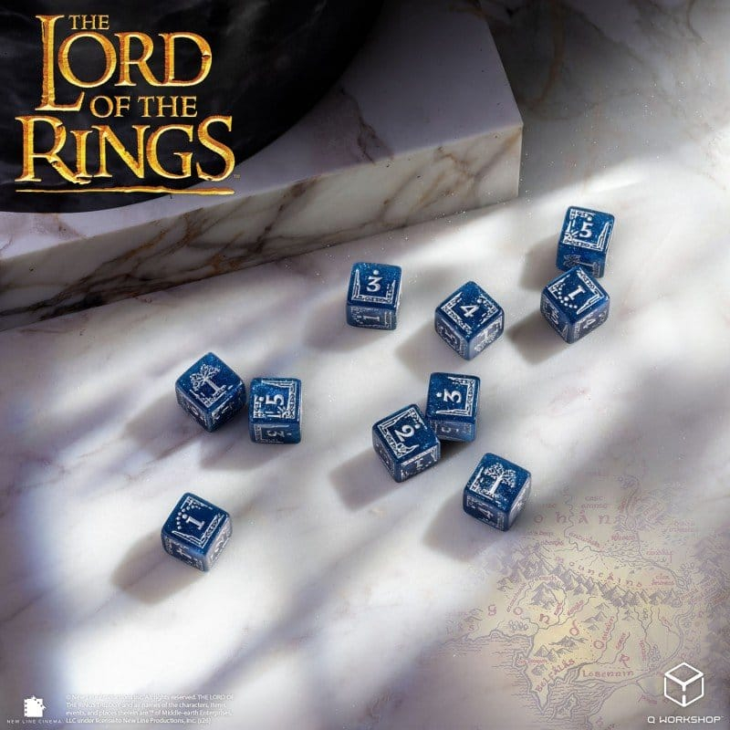 The Lord of the Rings: 10 D6 Dice Set Gondor [4]