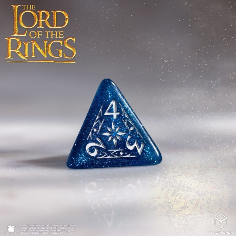 The Lord of the Rings Dice Set of 7 Gondor [6]
