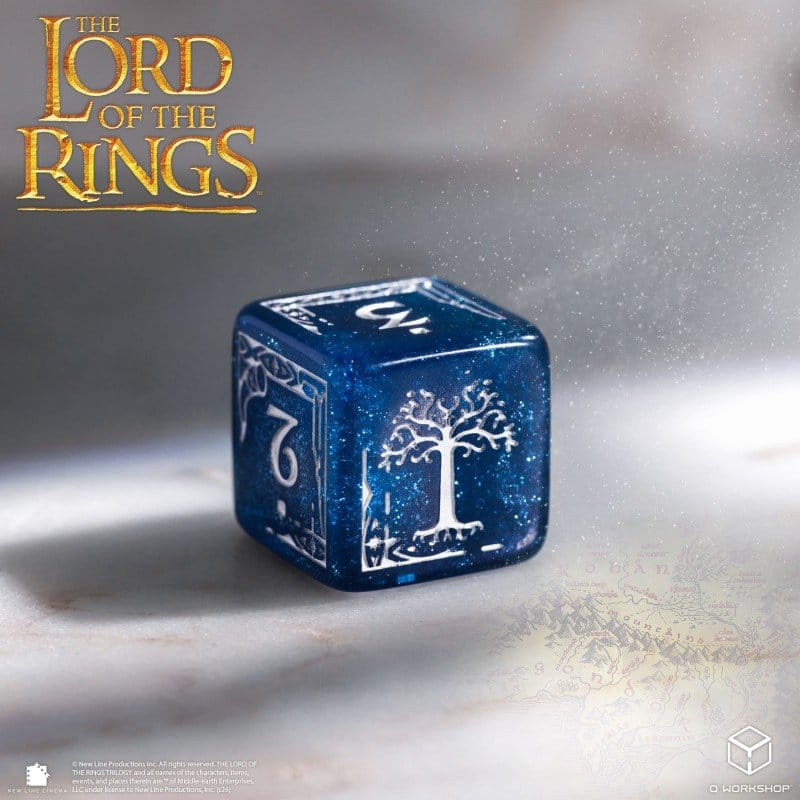 The Lord of the Rings Dice Set of 7 Gondor [8]