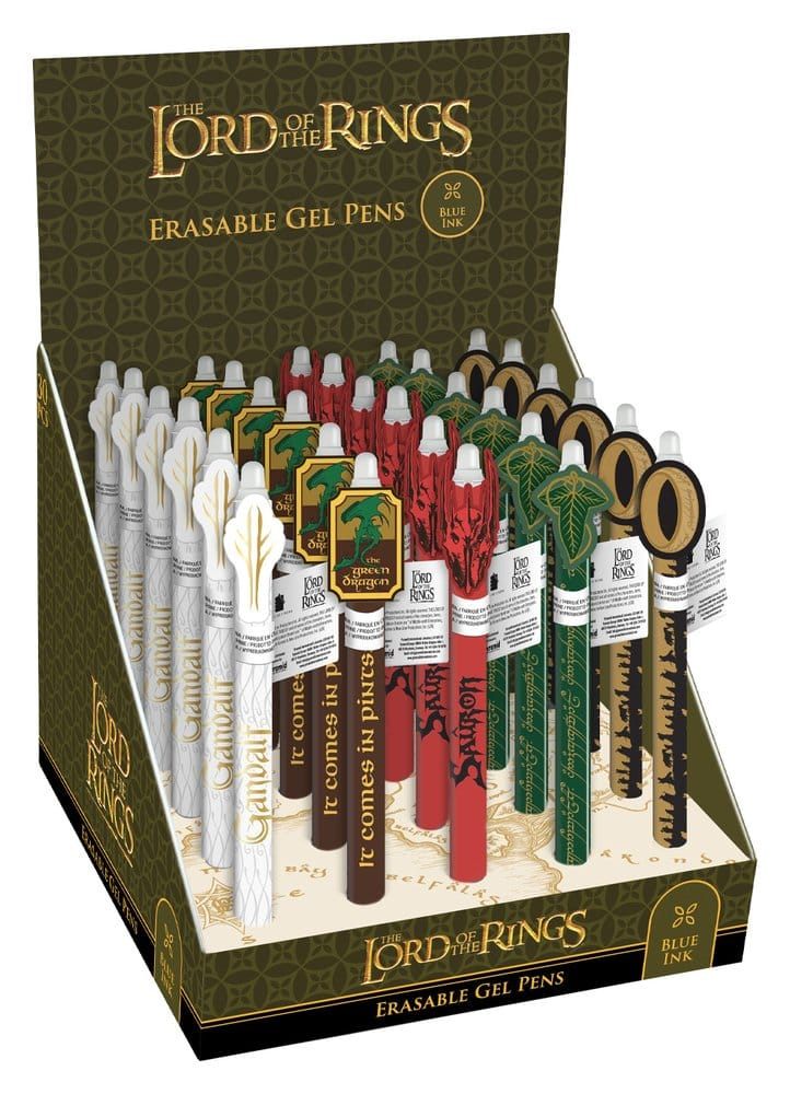 The Lord of the Rings Erasable Gel Pen Epic Journey Display (30) [2]